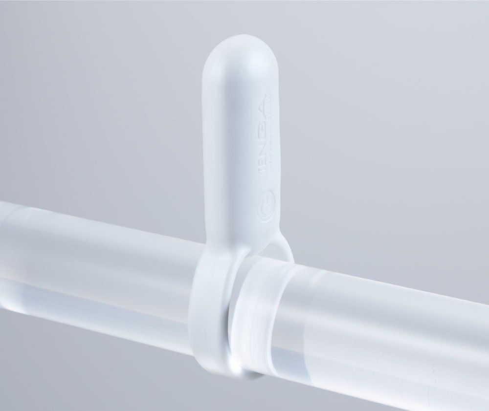 TENGA Smart Vibe - vibrációs péniszgyűrű (fehér)
