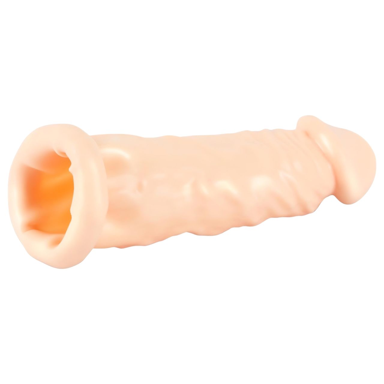 You2Toys - Silicone - hosszabbító péniszköpeny (natúr) - 19cm You2Toys - Silicone - hosszabbító péniszköpeny (natúr) - 19cm