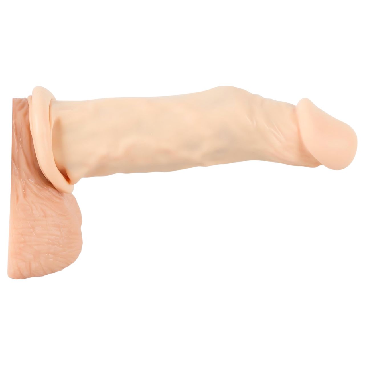 You2Toys - Silicone - hosszabbító péniszköpeny (natúr) - 19cm You2Toys - Silicone - hosszabbító péniszköpeny (natúr) - 19cm