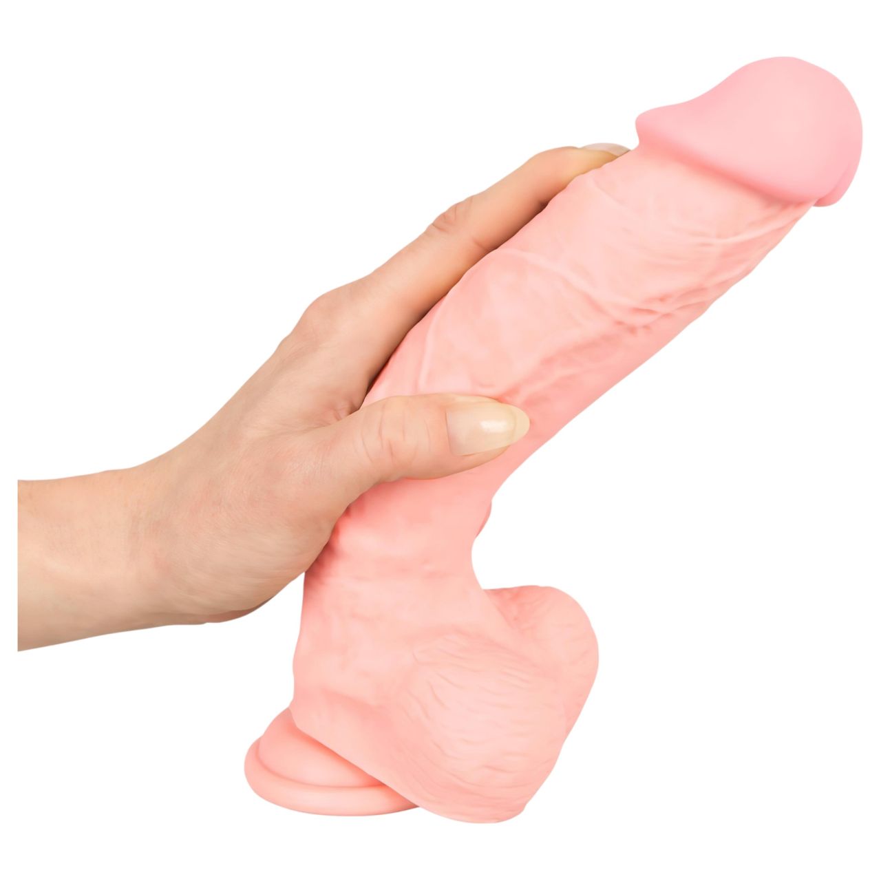 Medical - orvosi szilikon dildó (24cm) - natúr Medical - orvosi szilikon dildó (24cm) - natúr