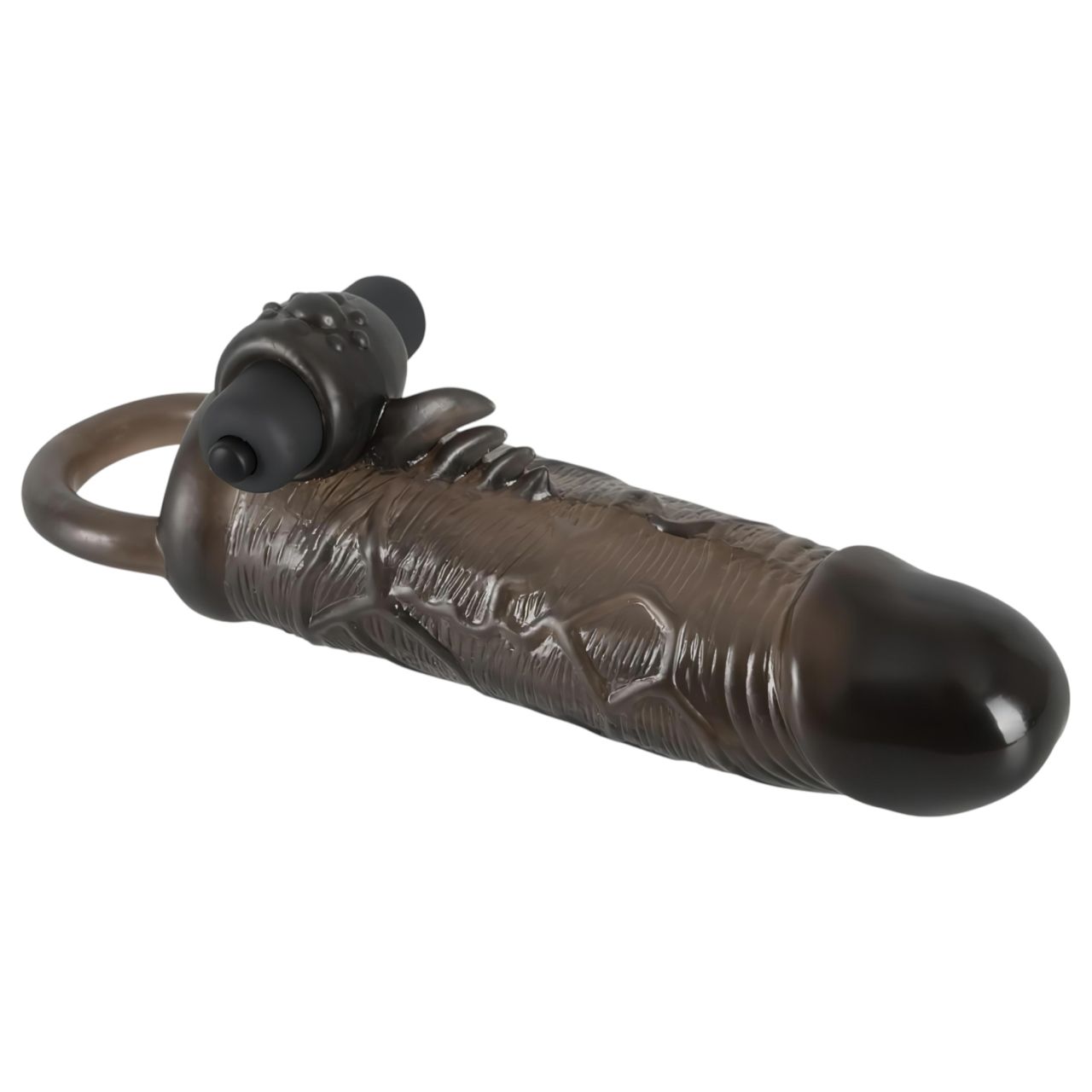 Rebel Regular - vibrációs péniszköpeny (19cm) Rebel Regular - vibrációs péniszköpeny (19cm)
