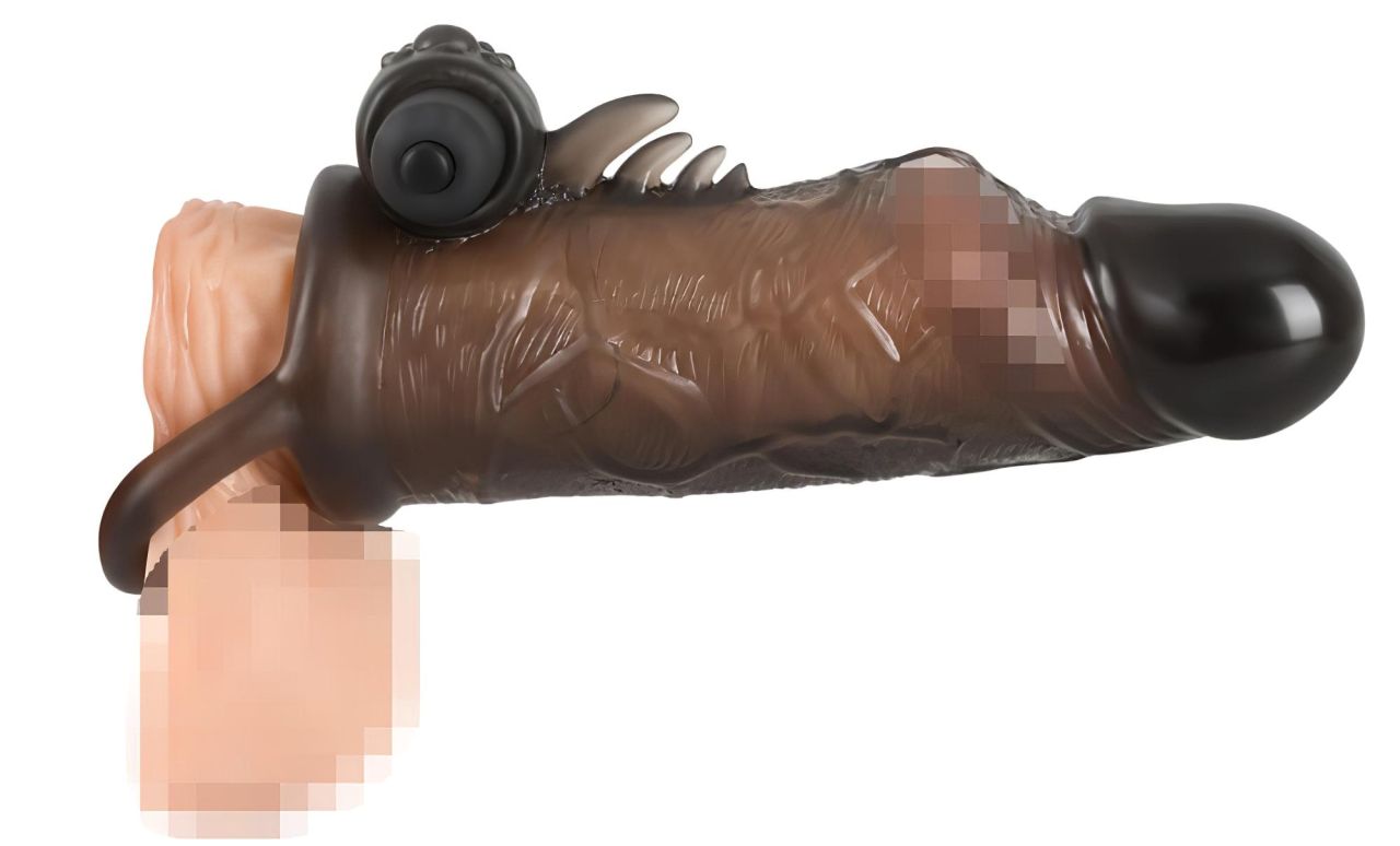 Rebel Regular - vibrációs péniszköpeny (19cm) Rebel Regular - vibrációs péniszköpeny (19cm)