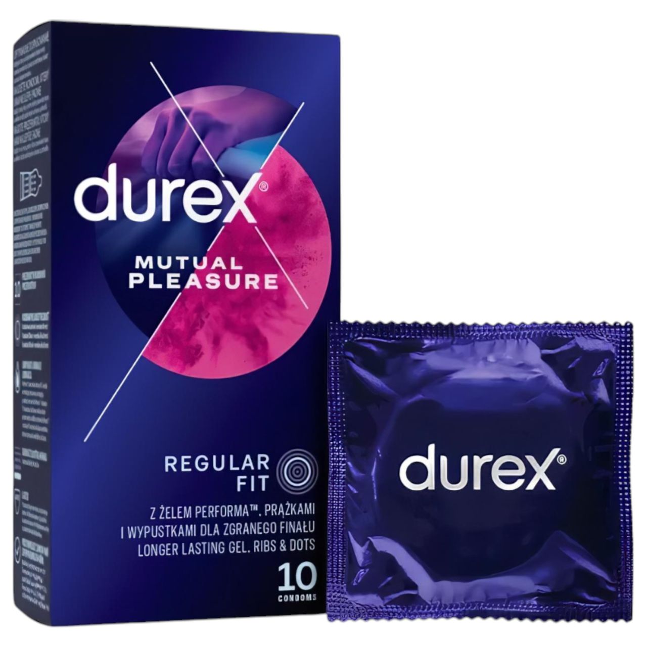 Durex Mutual Pleasure - késleltető óvszer (10db)