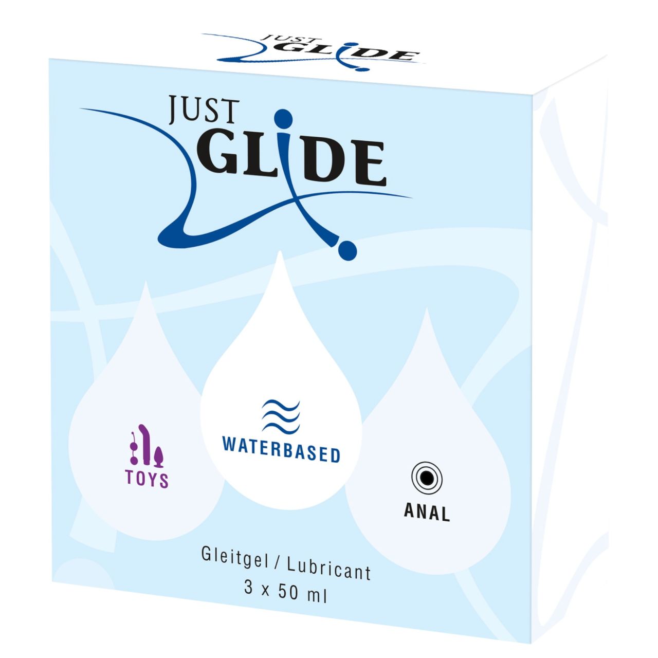 Just Glide síkosító szett (3x50ml) Just Glide síkosító szett (3x50ml)