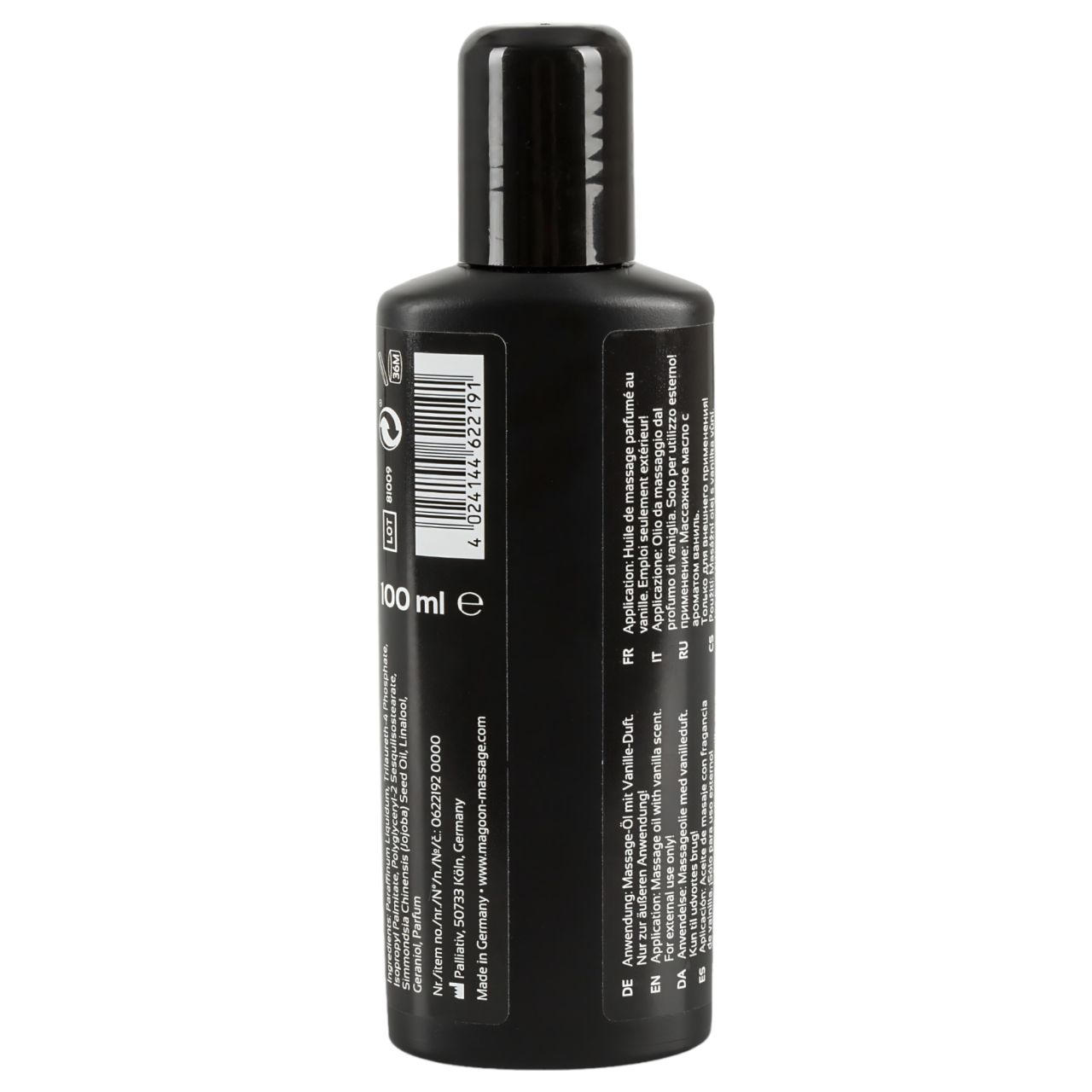 Magoon masszázsolaj - vanília (100 ml) Magoon masszázsolaj - vanília (100 ml)