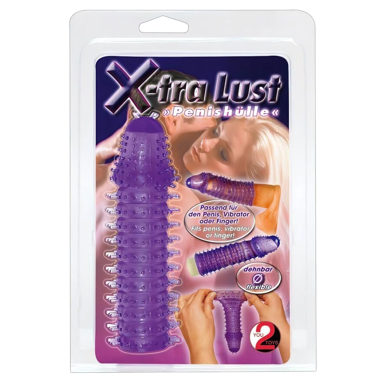 You2Toys - X-tra kéj péniszköpeny (lila) You2Toys - X-tra kéj péniszköpeny (lila)