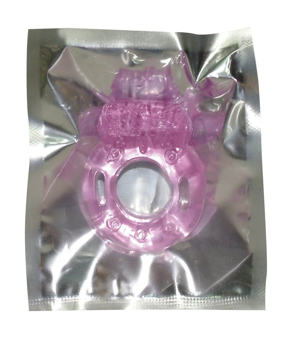 You2Toys - Egyszeri vibrációs péniszgyűrű (pink)