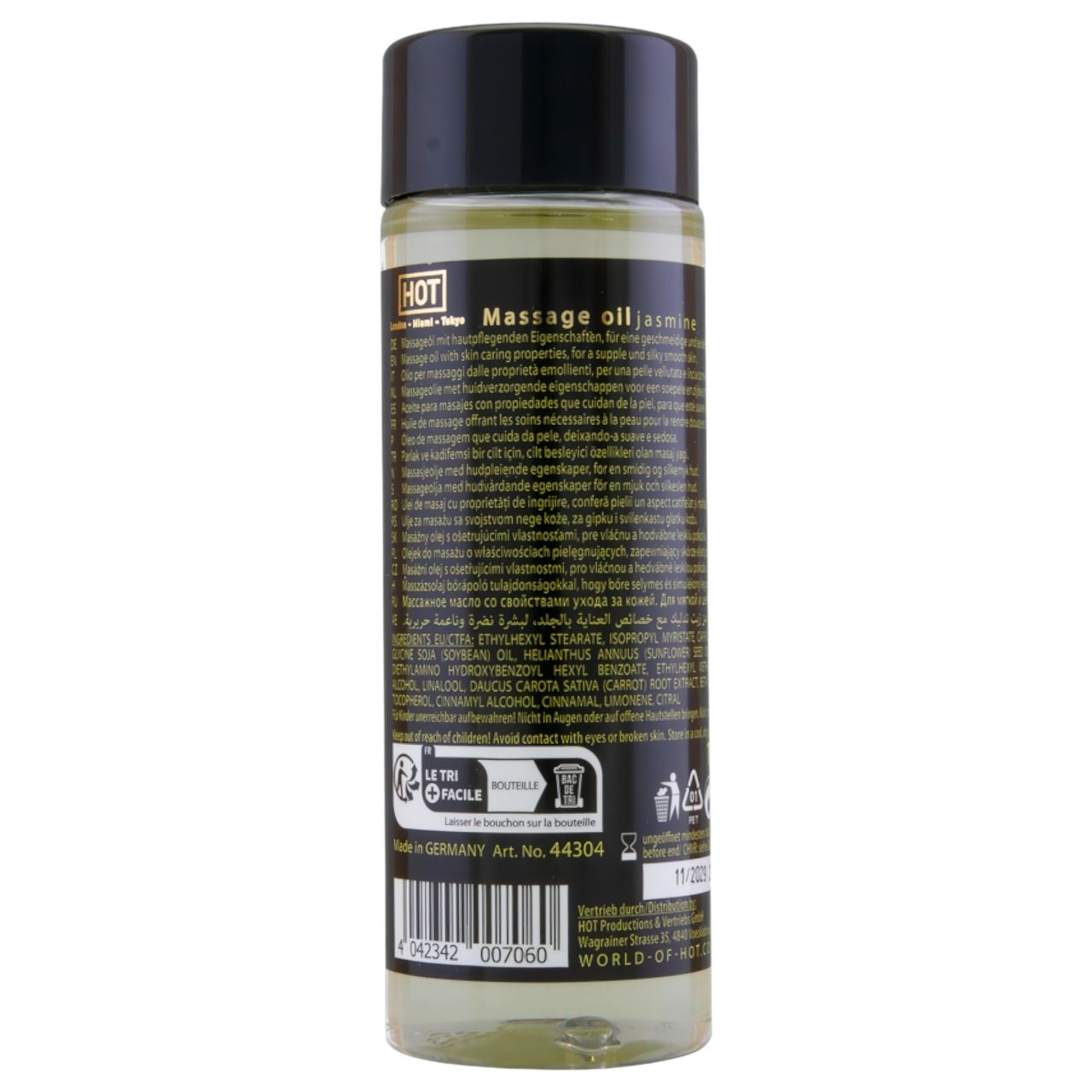 HOT bőrápoló masszázsolaj - lágy jázmin (100ml) HOT bőrápoló masszázsolaj - lágy jázmin (100ml)