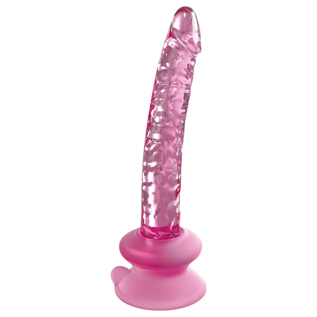 Icicles No. 86 - péniszes üveg dildó (pink) Icicles No. 86 - péniszes üveg dildó (pink)