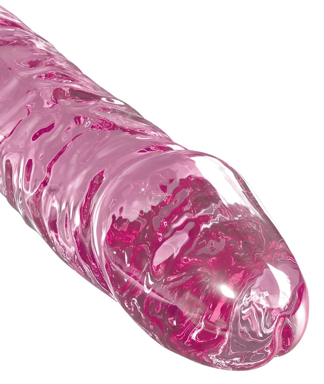 Icicles No. 86 - péniszes üveg dildó (pink) Icicles No. 86 - péniszes üveg dildó (pink)