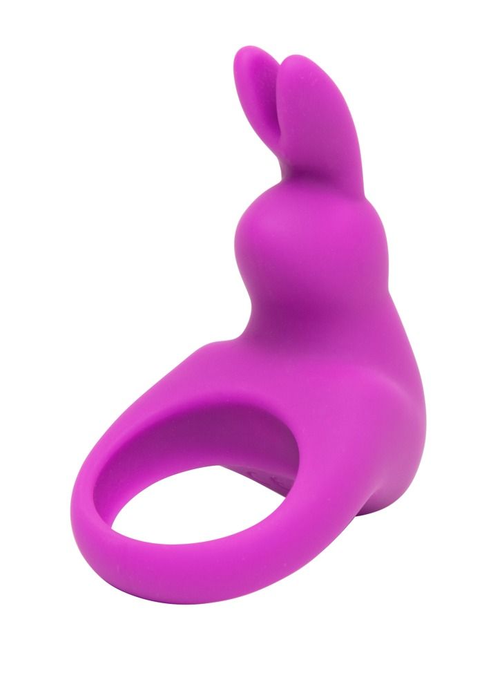 Happyrabbit Cock - akkus vibrációs péniszgyűrű (lila)