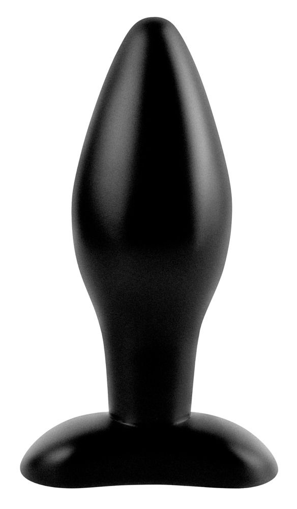 analfantasy Medium plug - szilikon anál dildó - közepes (fekete)