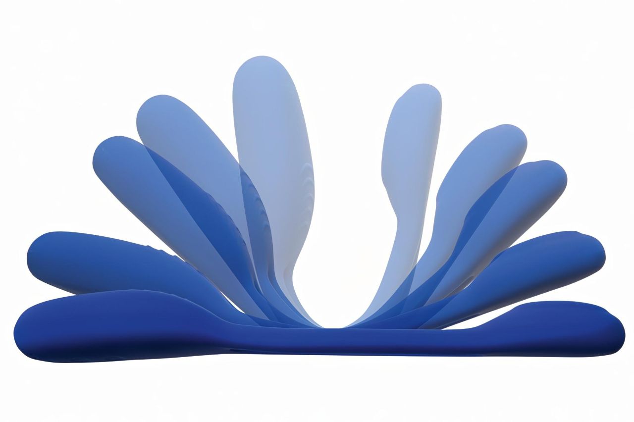 BeauMents Flexxio - 2 motoros párvibrátor (kék) BeauMents Flexxio - 2 motoros párvibrátor (kék)