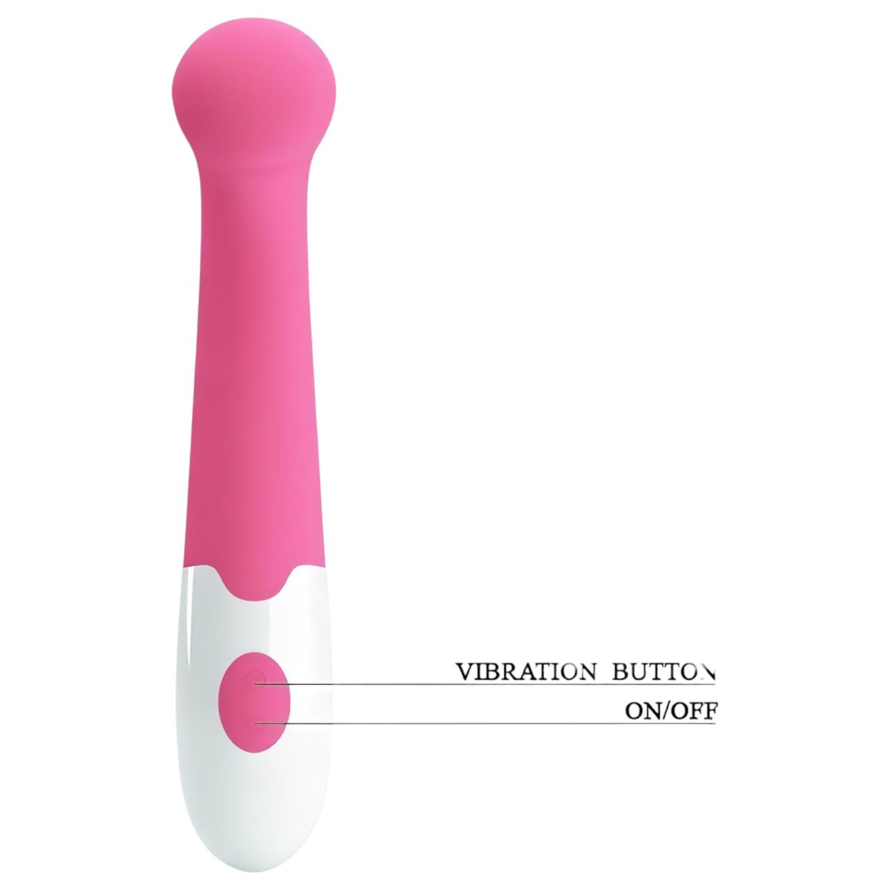 Pretty Love Charles - vízálló G-pont vibrátor (pink) Pretty Love Charles - vízálló G-pont vibrátor (pink)