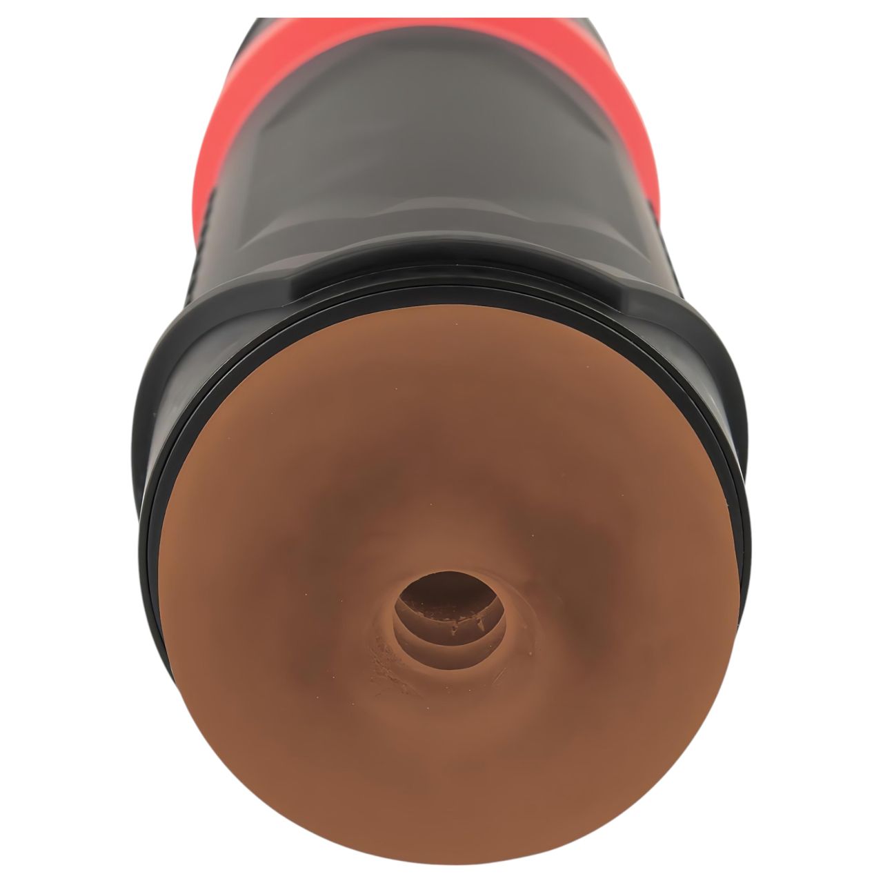 WYNE 04 - akkus, rezgő-szívó maszturbátor (barna)