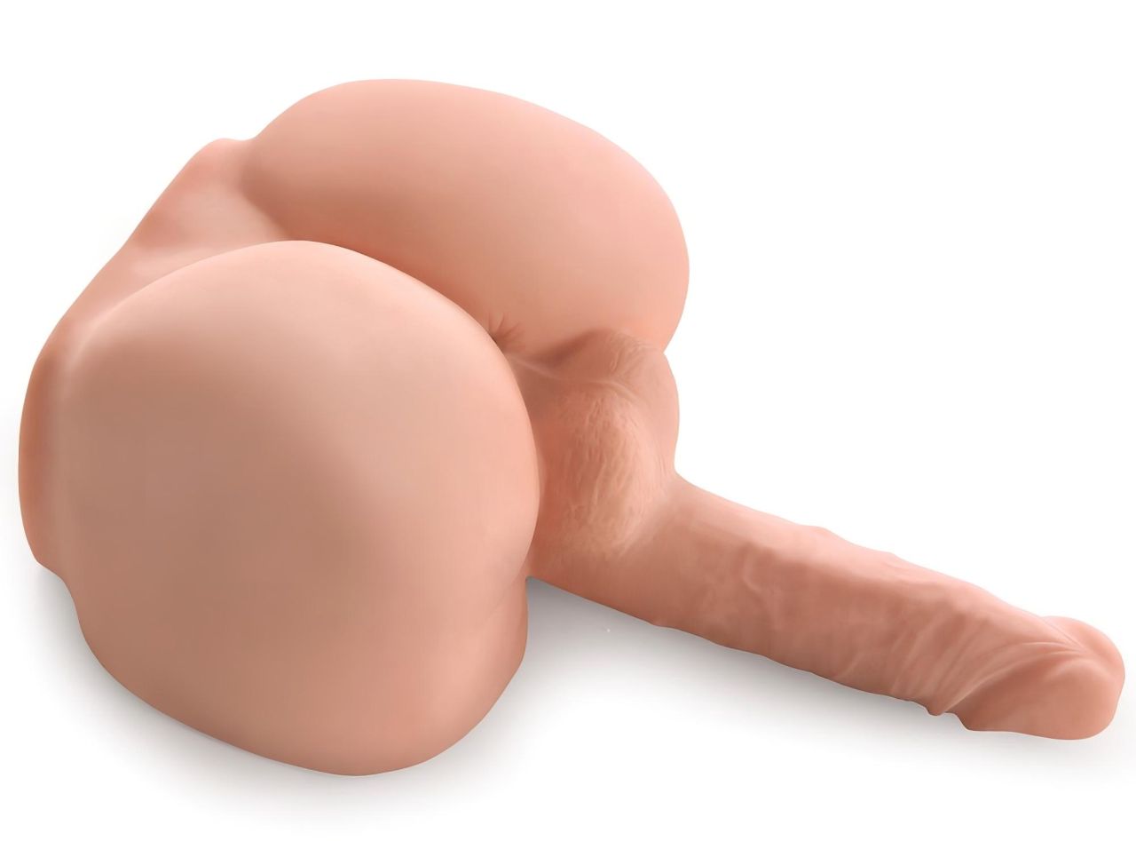 PDX Dirty Talk - élethű műpopsi torzó dildóval (natúr) PDX Dirty Talk - élethű műpopsi torzó dildóval (natúr)