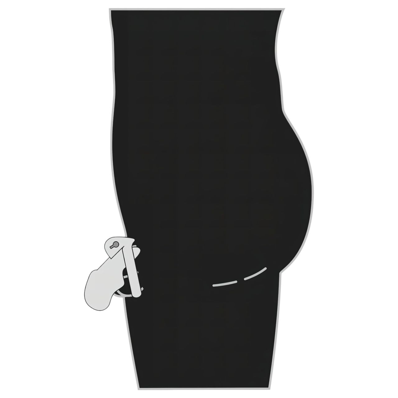 Fetish - fém pénisz ketrec (ezüst) Fetish - fém pénisz ketrec (ezüst)