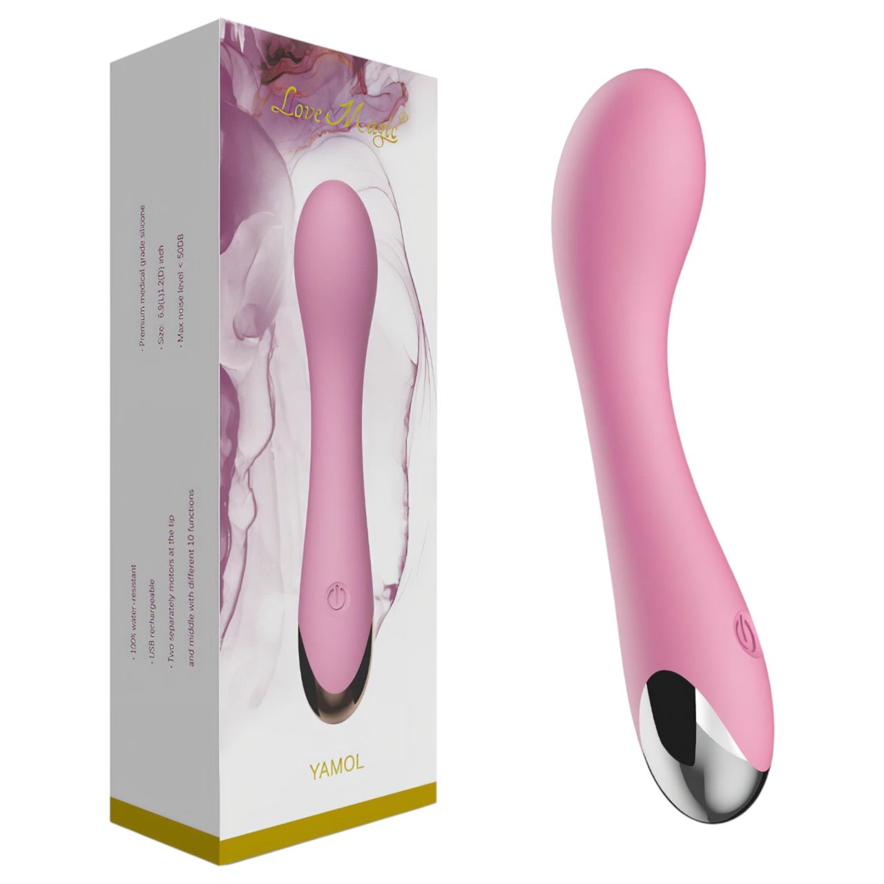 Lonely - akkus G-pont vibrátor (pink) Lonely - akkus G-pont vibrátor (pink)