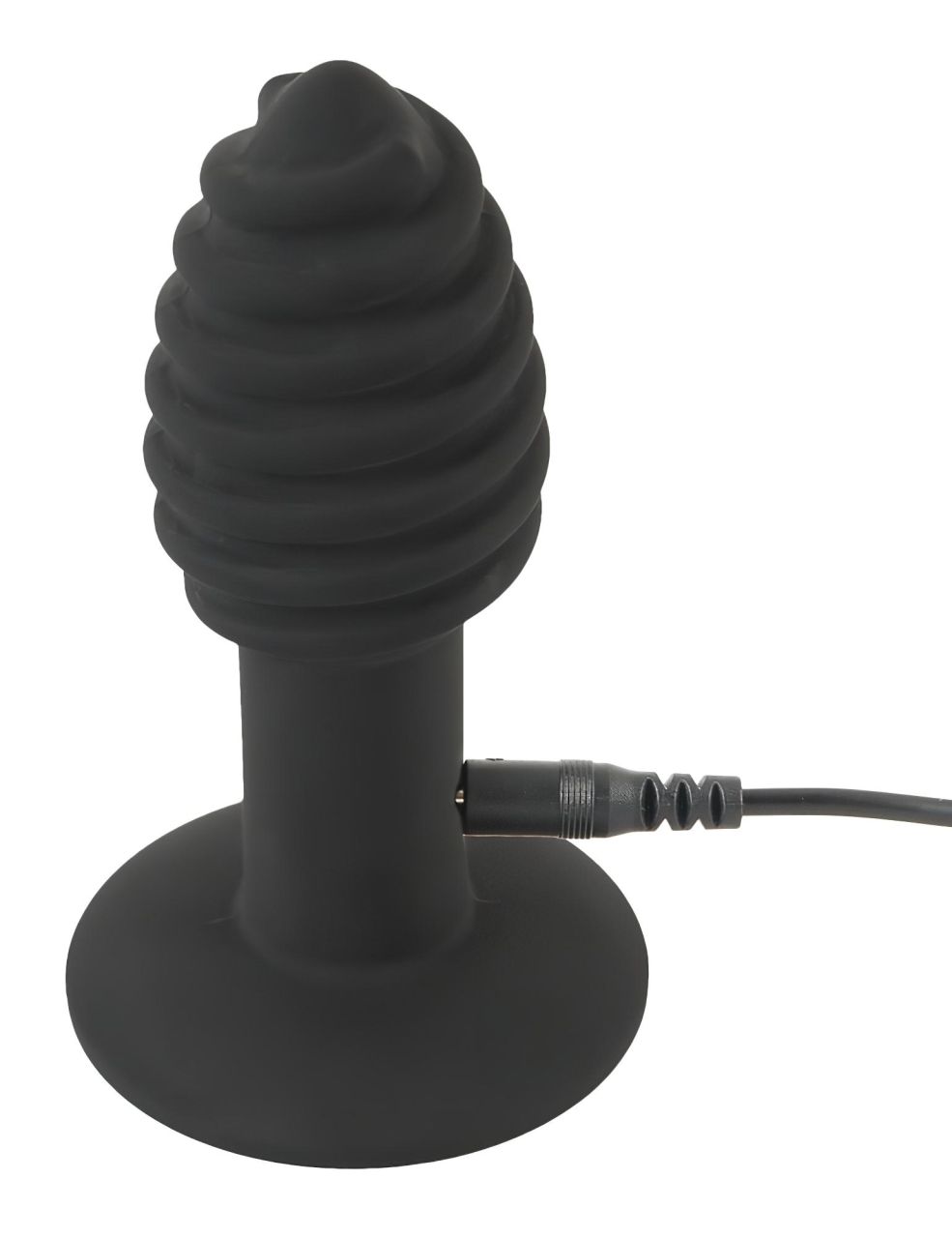 Black Velvets Twist - akkus, szilikon anál vibrátor (fekete) Black Velvets Twist - akkus, szilikon anál vibrátor (fekete)