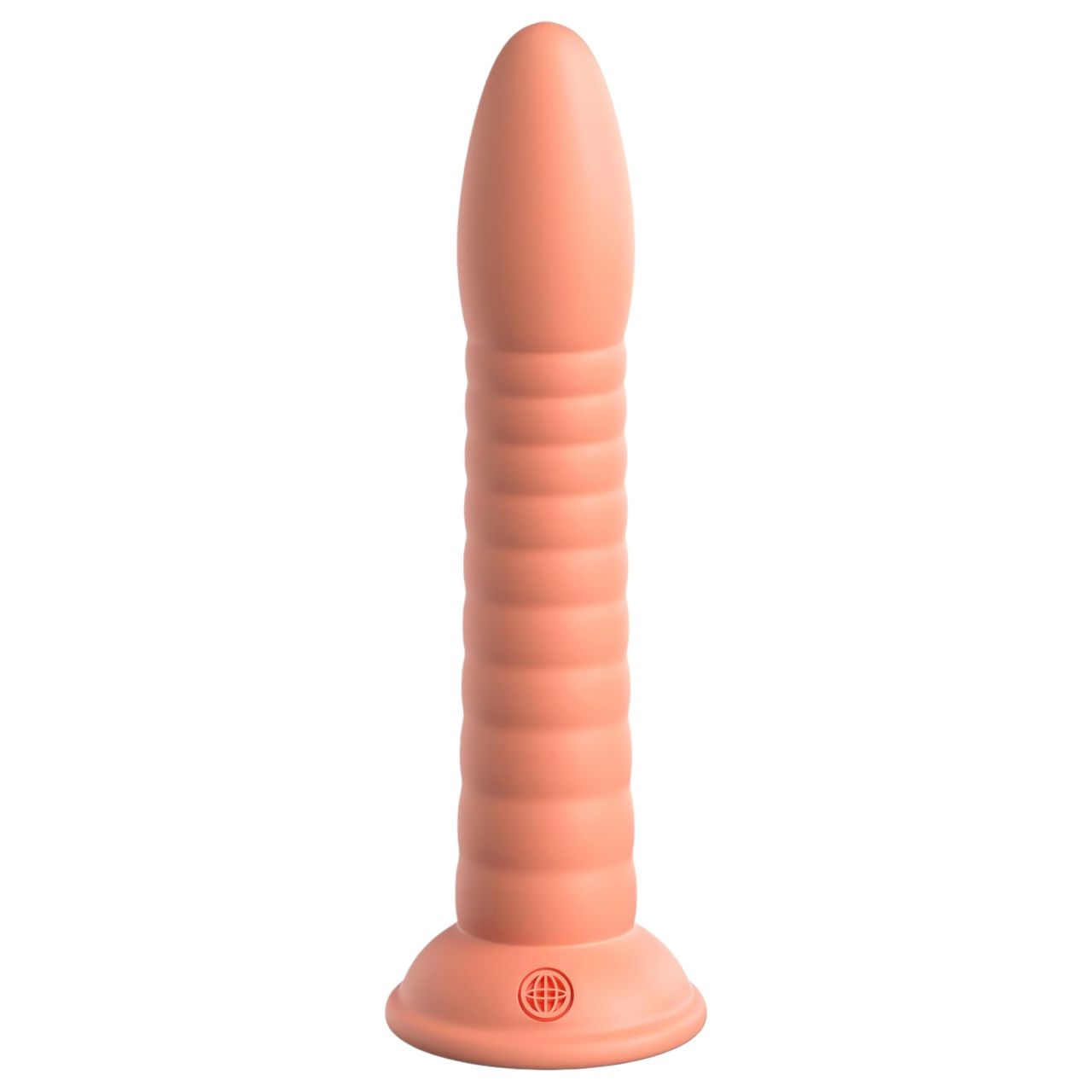 Dillio Wild Thing - barázdált dildó (19cm) - narancs Dillio Wild Thing - barázdált dildó (19cm) - narancs