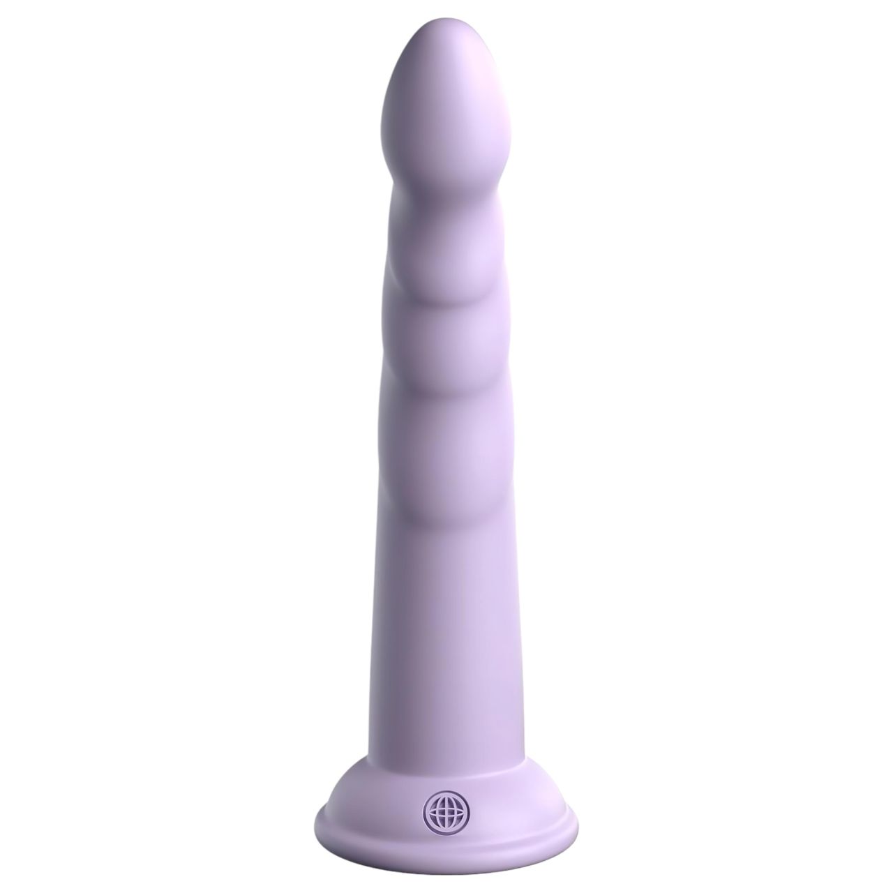 Dillio Slim Seven - tapadókorongos stimuláló dildó (20cm) - lila