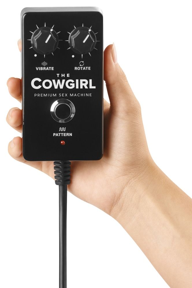 The Cowgirl Premium Riding - rodeo szex-gép (fekete)
