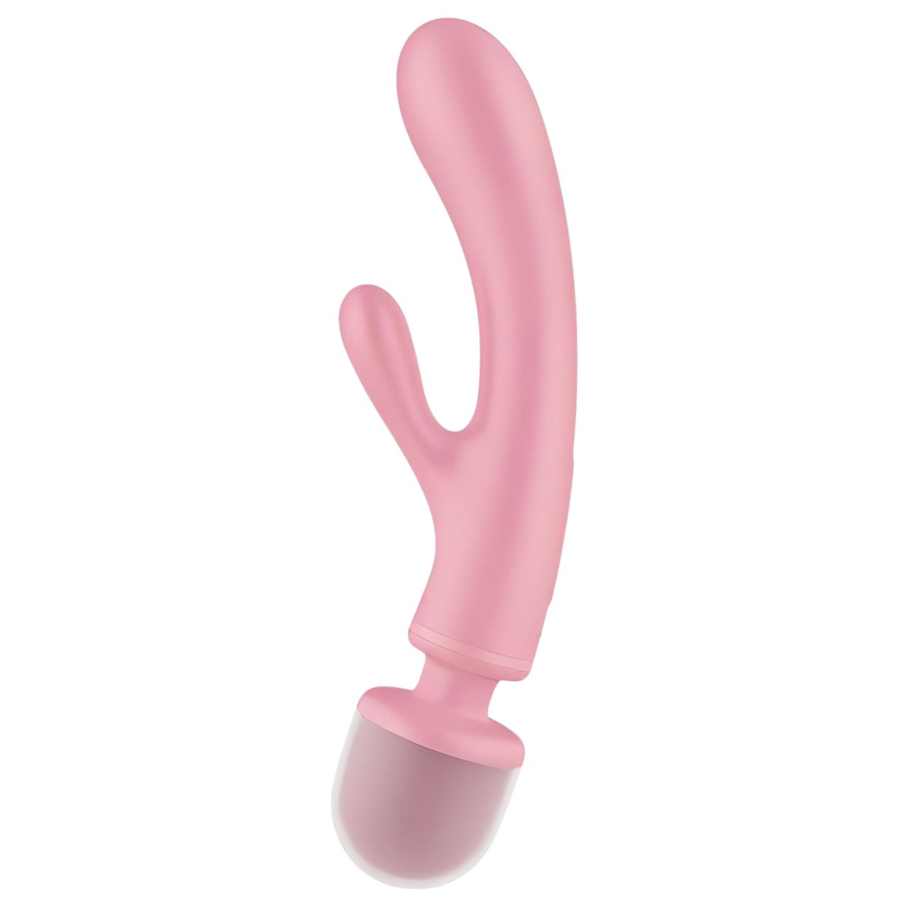 Satisfyer Triple Lover - G-pont és masszírozó vibrátor (pink) Satisfyer Triple Lover - G-pont és masszírozó vibrátor (pink)