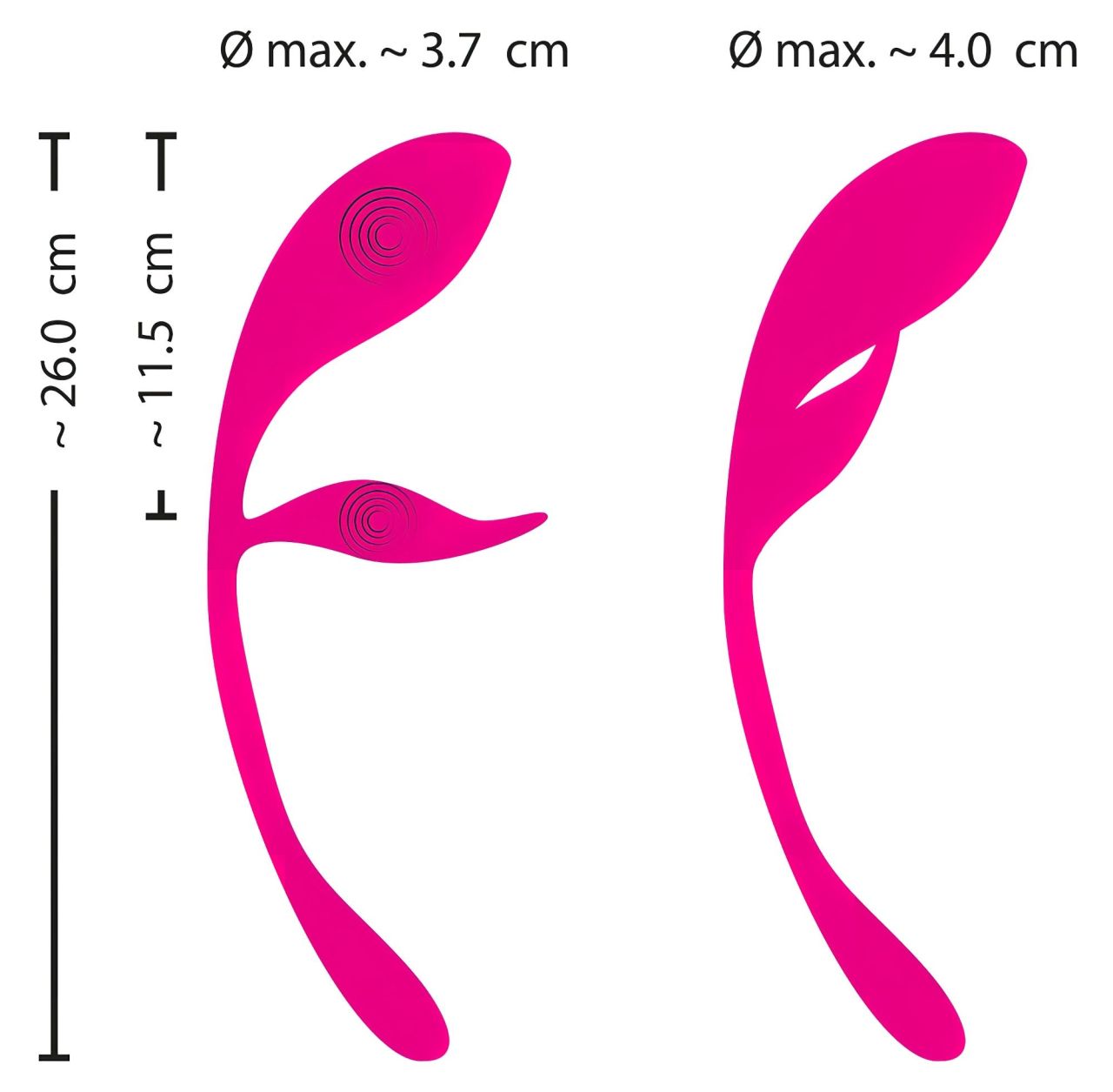 / SMILE - hordható akkus, rádiós vibrációs tojás (pink) / SMILE - hordható akkus, rádiós vibrációs tojás (pink)