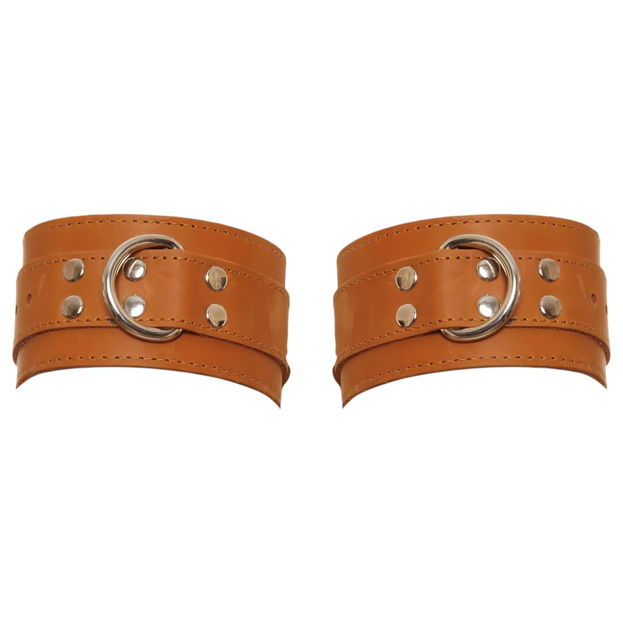 ZADO - bőr csukló bilincs (barna) ZADO - bőr csukló bilincs (barna)