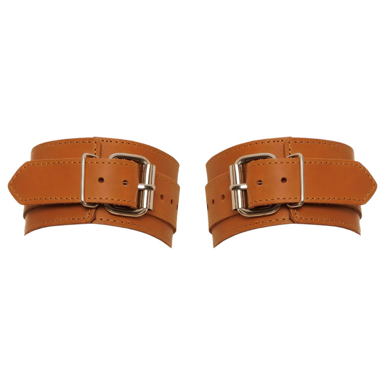 ZADO - bőr csukló bilincs (barna) ZADO - bőr csukló bilincs (barna)