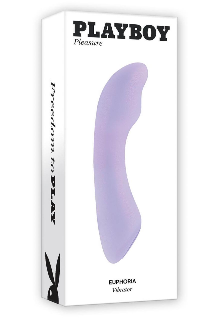 Playboy Euphoria - akkus, vízálló G-pont vibrátor (lila)