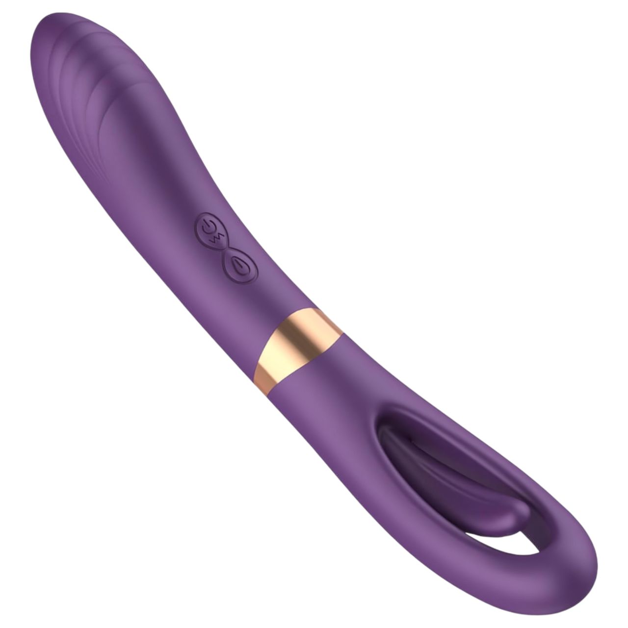 Funny Me Dual - akkus, 2in1 nyelves vibrátor (lila) Funny Me Dual - akkus, 2in1 nyelves vibrátor (lila)