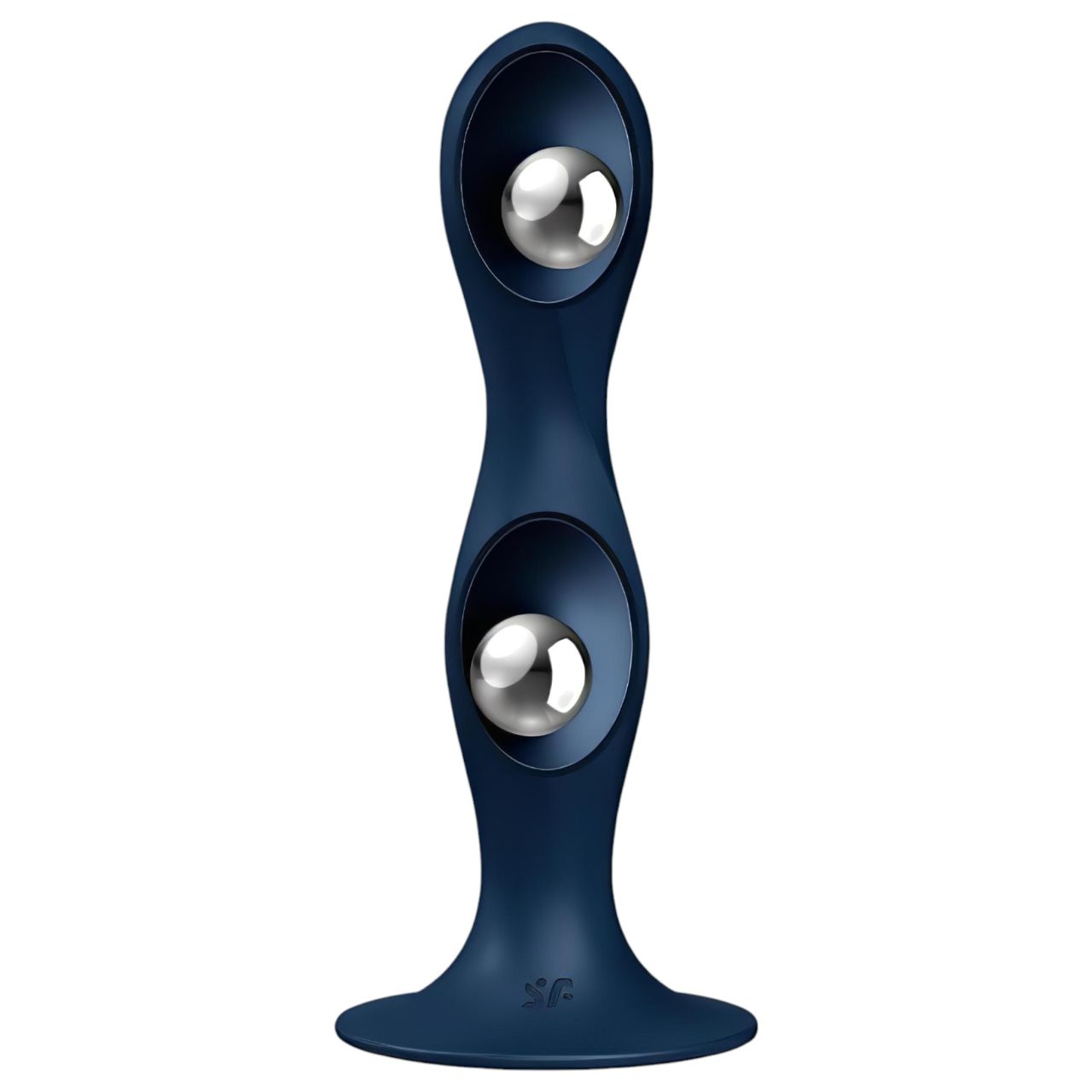 Satisfyer Double Ball-R - súlyozott dildó (kék) Satisfyer Double Ball-R - súlyozott dildó (kék)