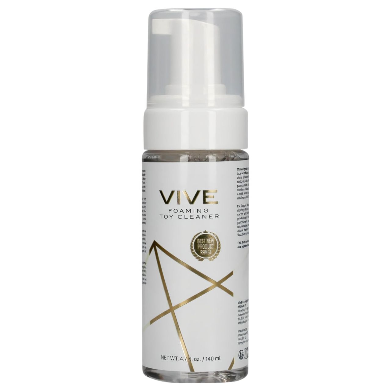 Vive - szexjáték tisztító hab (140ml)