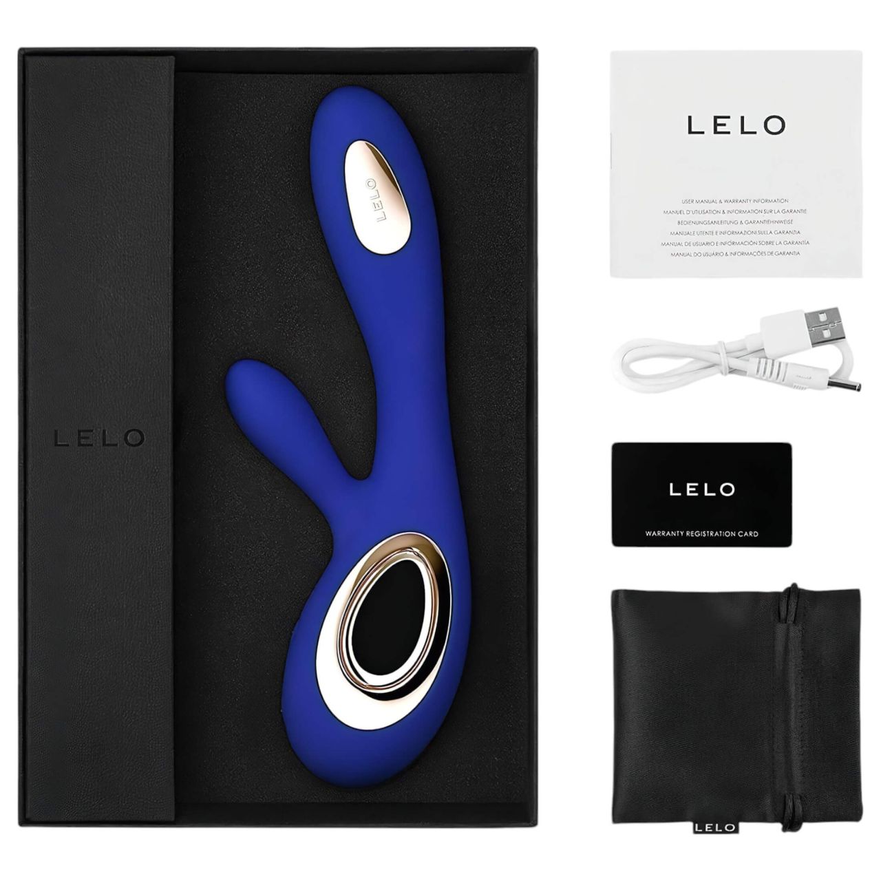 LELO Soraya Wave - akkus, csiklókaros, bólogató vibrátor (kék) LELO Soraya Wave - akkus, csiklókaros, bólogató vibrátor (kék)
