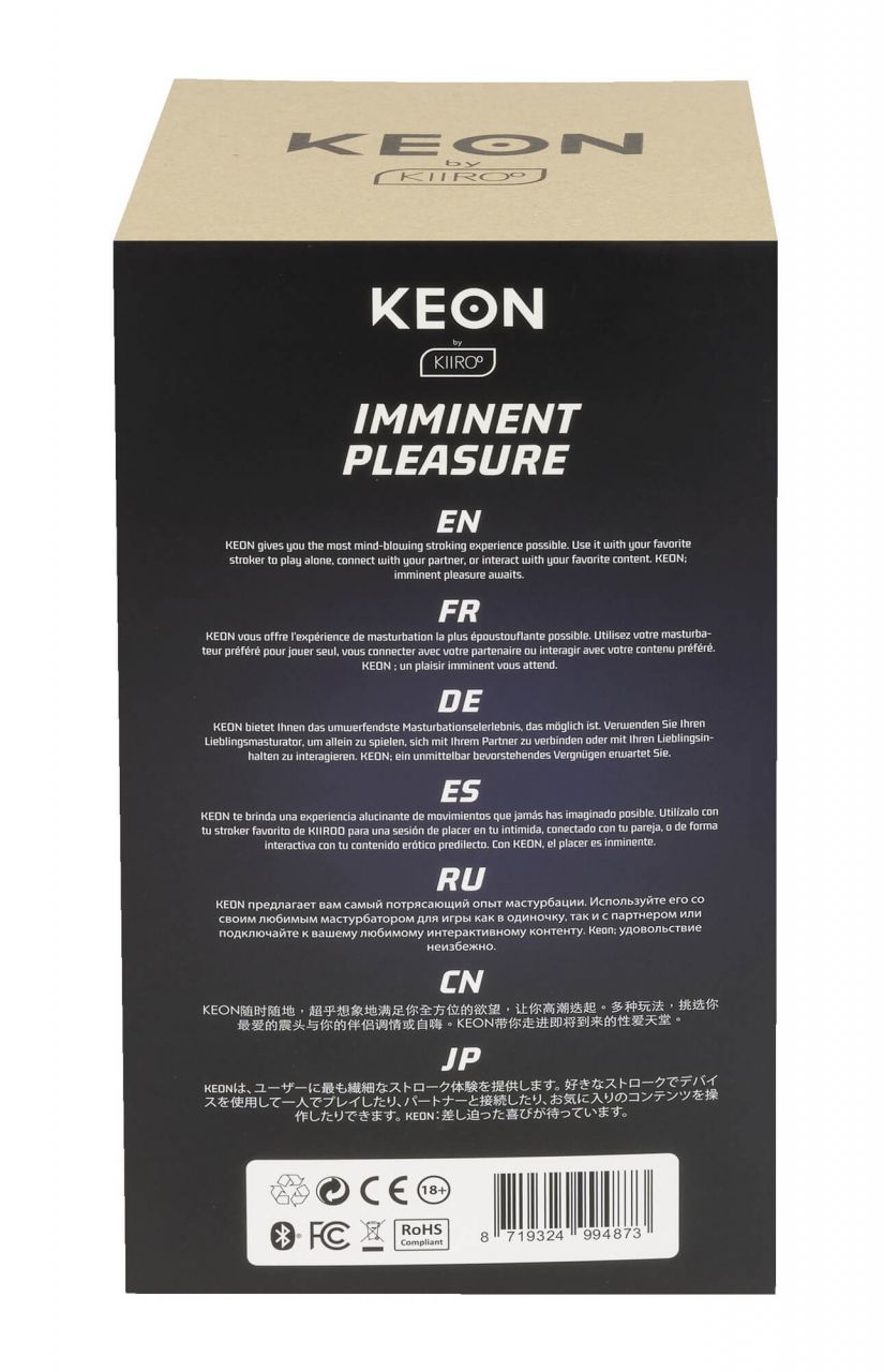 Kiiroo Keon Automatic - maszturbátor tartozék (fekete)