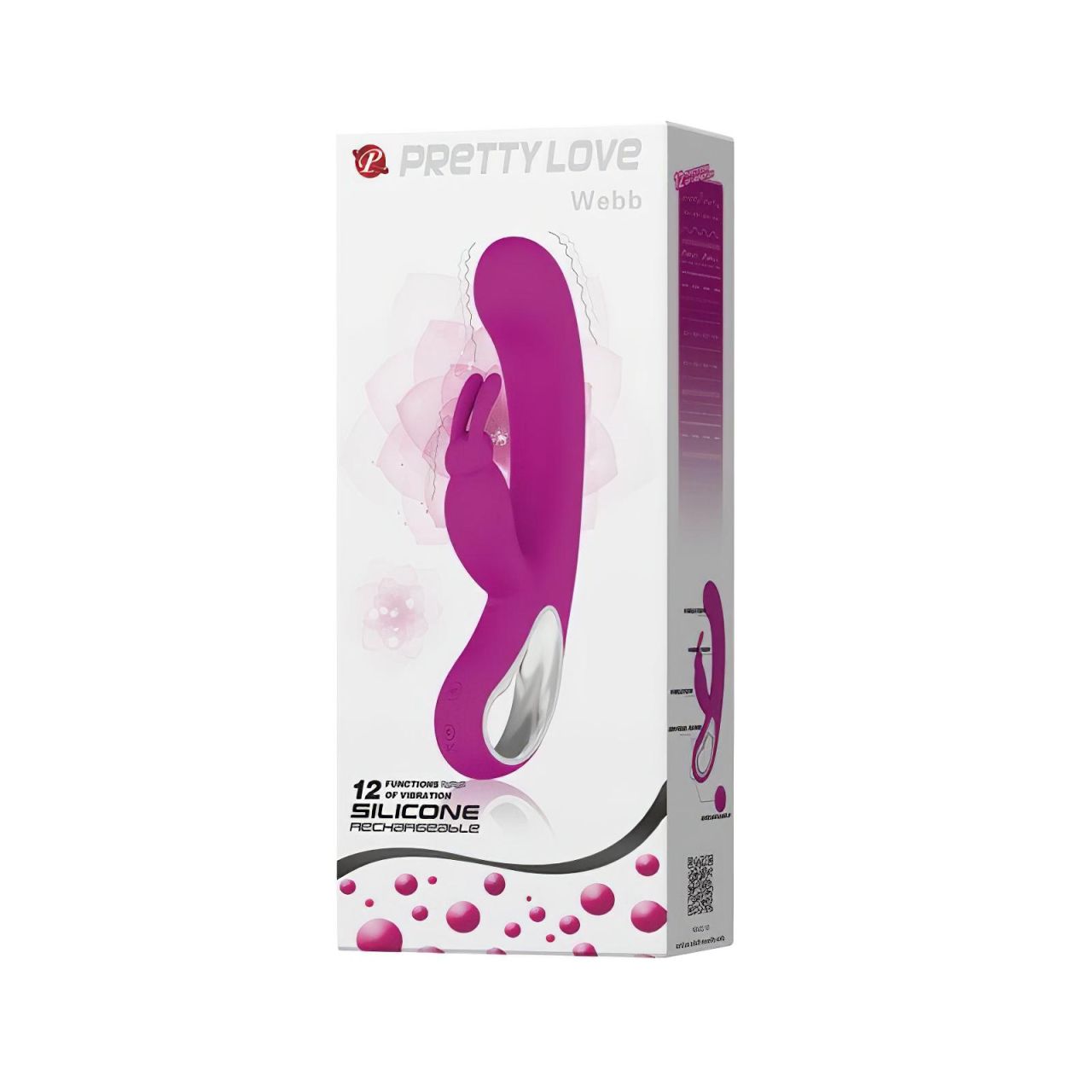 Pretty Love Webb - csiklókaros vibrátor (pink) Pretty Love Webb - csiklókaros vibrátor (pink)
