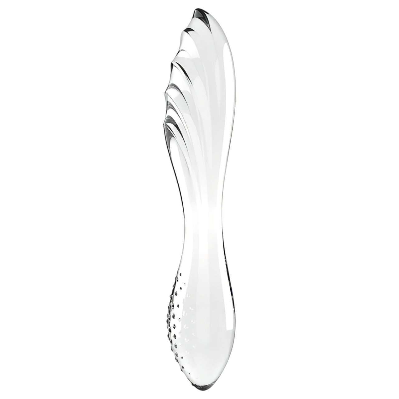 Satisfyer Dazzling Crystal 1 - kétvégű üveg dildó (átlátszó) Satisfyer Dazzling Crystal 1 - kétvégű üveg dildó (átlátszó)