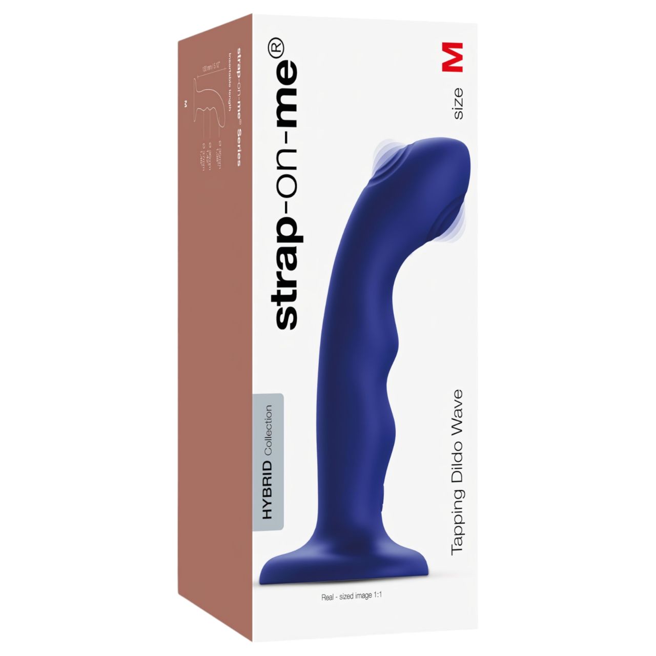Strap-on-me M - vízálló, pulzáló G-pont vibrátor (kék) Strap-on-me M - vízálló, pulzáló G-pont vibrátor (kék)