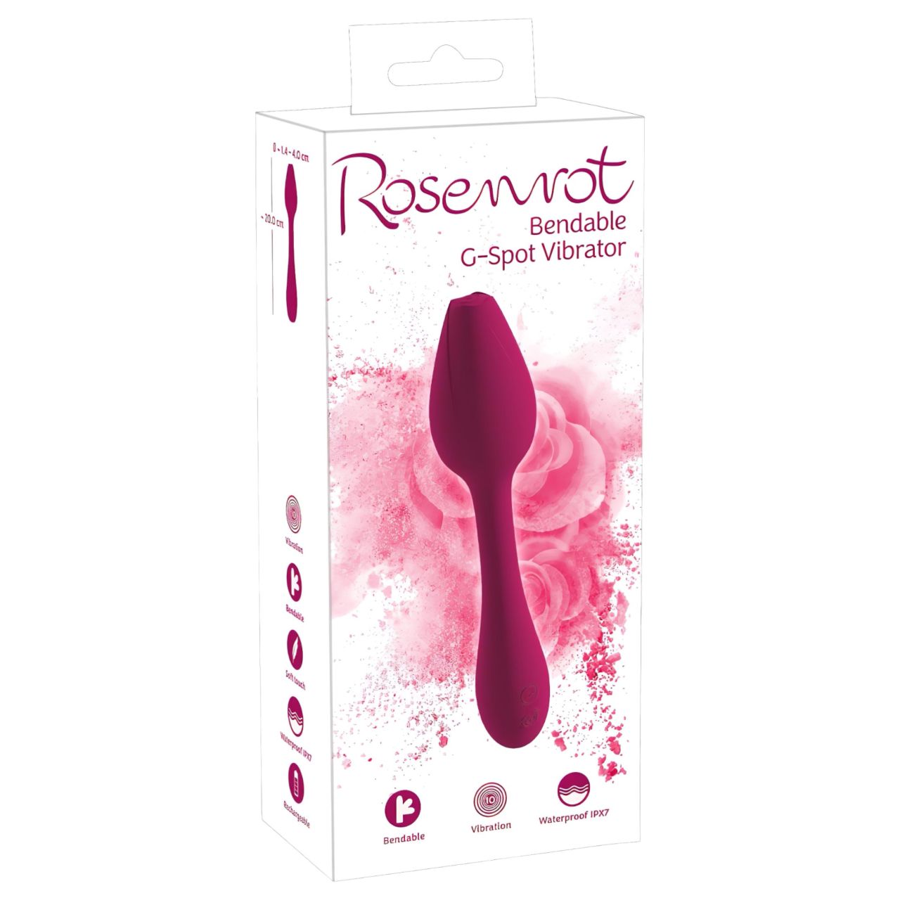 You2Toys Rosenrot - hajlítható G-pont vibrátor (piros) You2Toys Rosenrot - hajlítható G-pont vibrátor (piros)