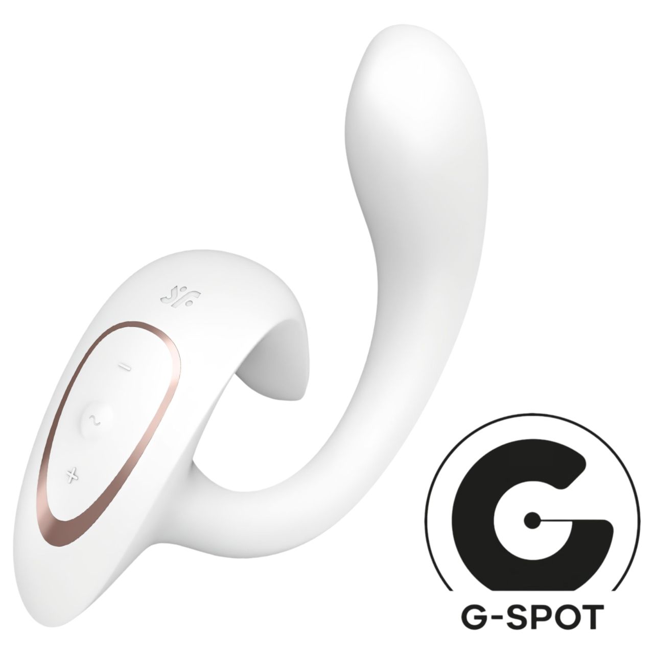 Satisfyer G for Goddess 1 - akkus csikló- és G-pont vibrátor (fehér)