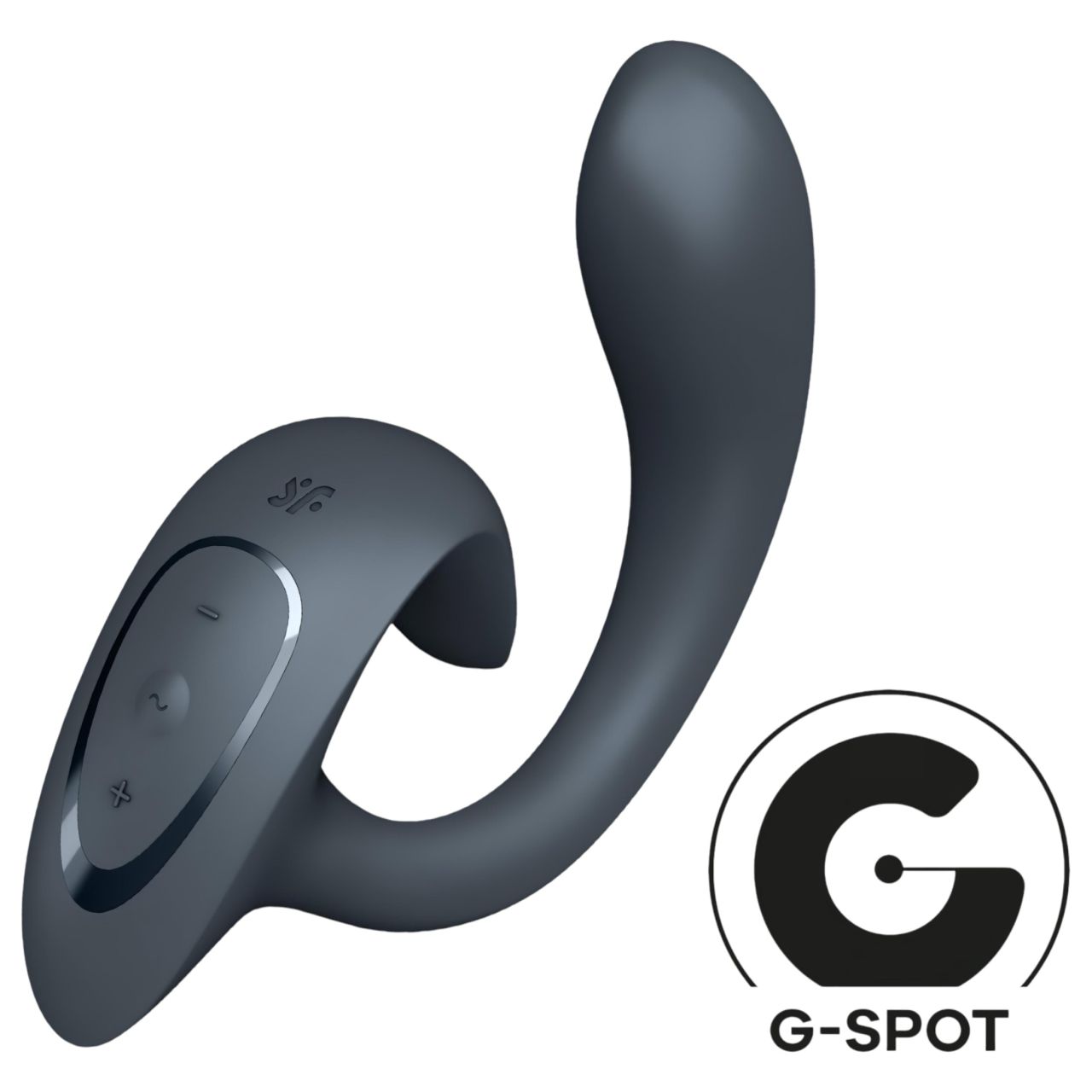 Satisfyer G for Goddess 1 - akkus csikló- és G-pont vibrátor (szürke)