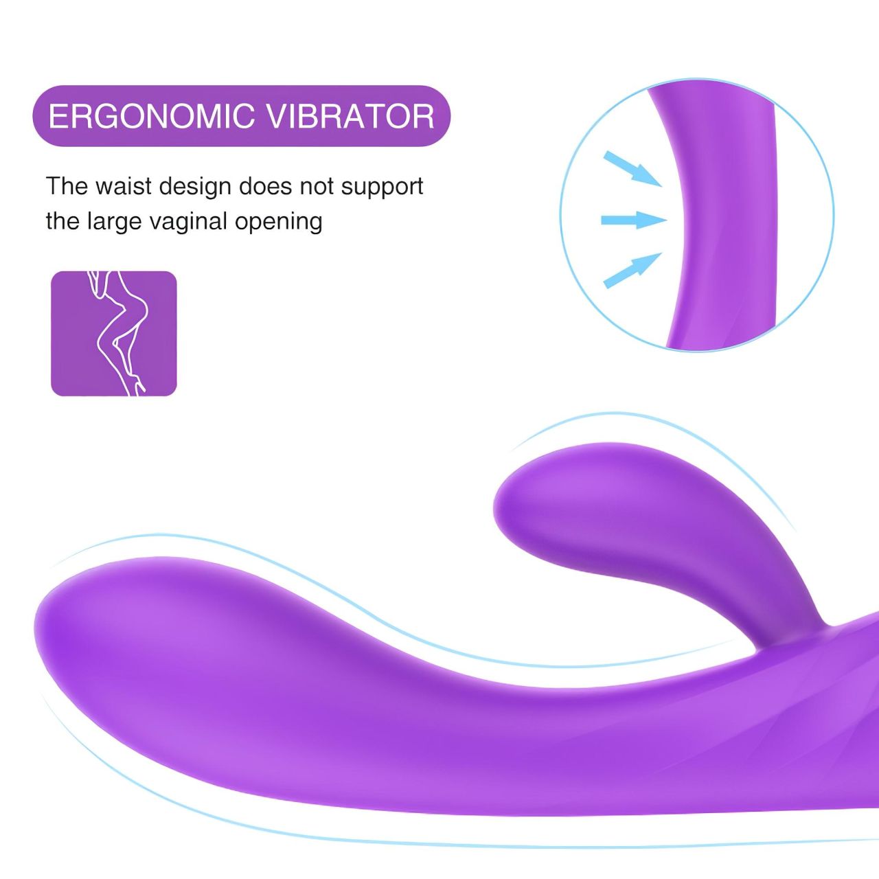 Sex HD Muses - akkus, vízálló melegítő vibrátor (lila) Sex HD Muses - akkus, vízálló melegítő vibrátor (lila)