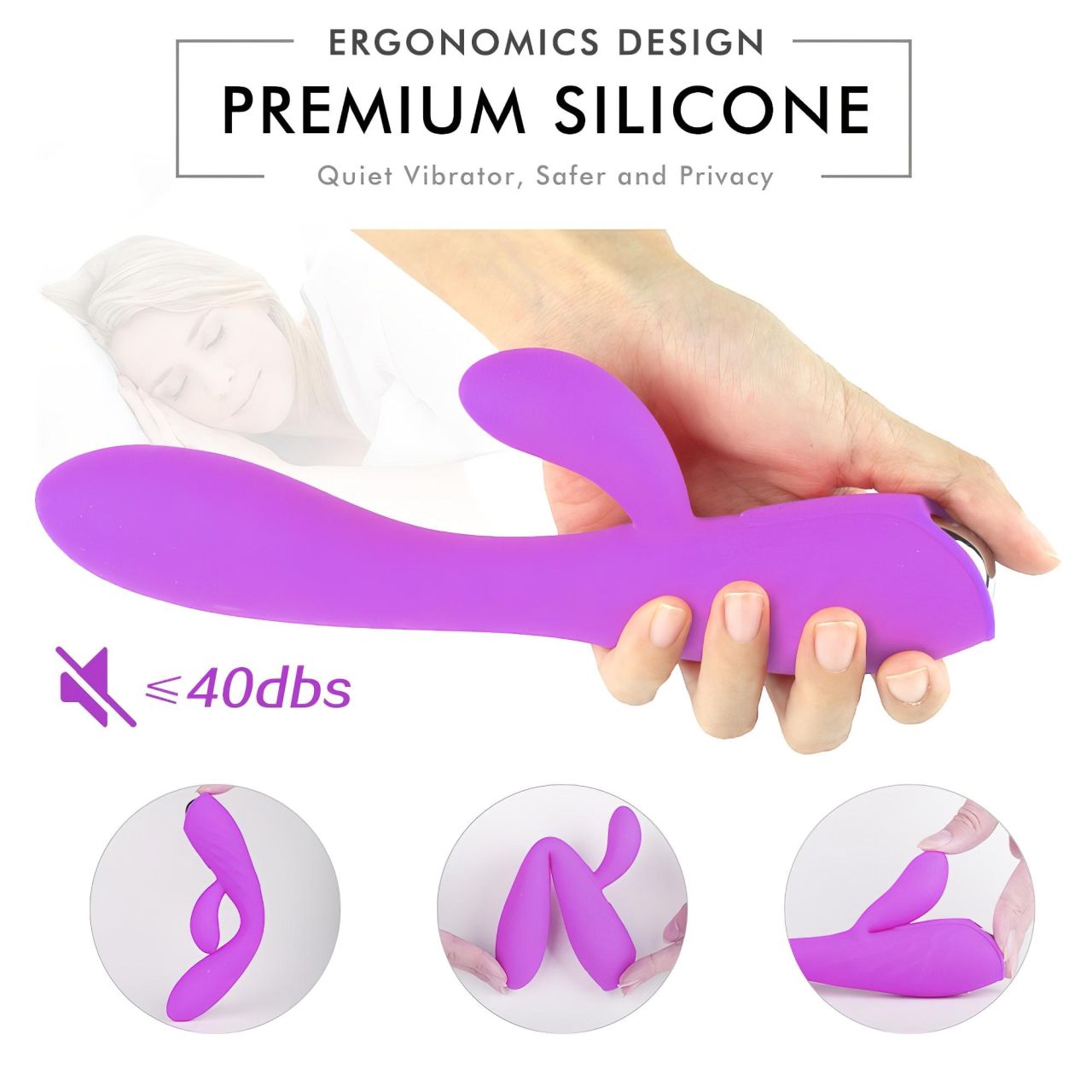 Sex HD Muses - akkus, vízálló melegítő vibrátor (lila) Sex HD Muses - akkus, vízálló melegítő vibrátor (lila)