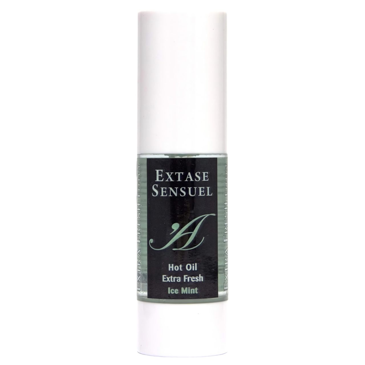 Extase Sensuel - hűsítő-melegítő masszázsolaj - menta (30ml)