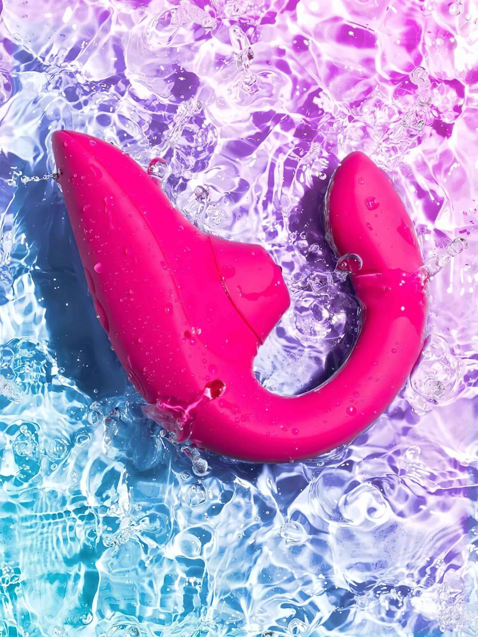Womanizer Blend - G-pont vibrátor és csiklóizgató (pink)
