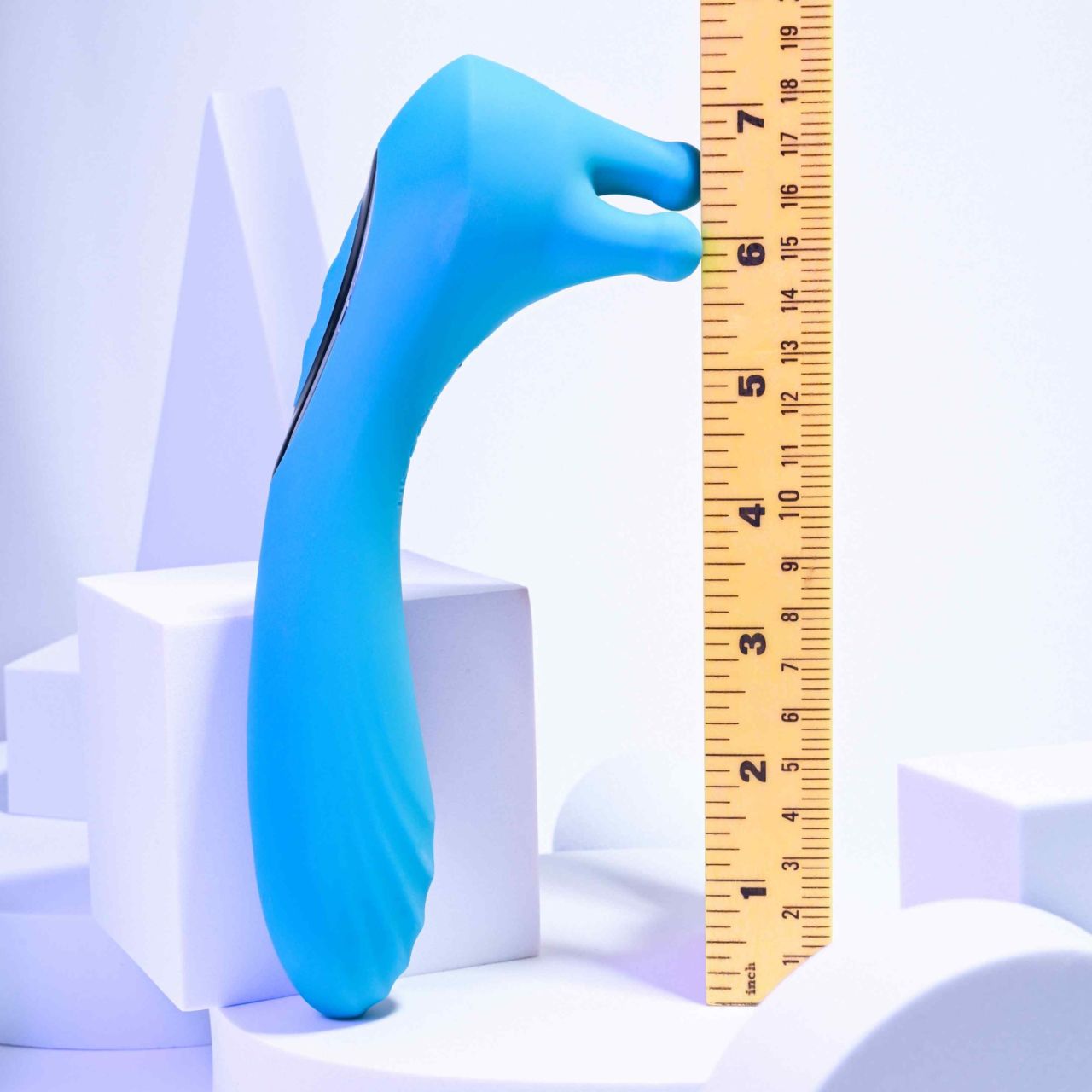 Evolved Heads or Tails - akkus kétvégű vibrátor (kék) Evolved Heads or Tails - akkus kétvégű vibrátor (kék)