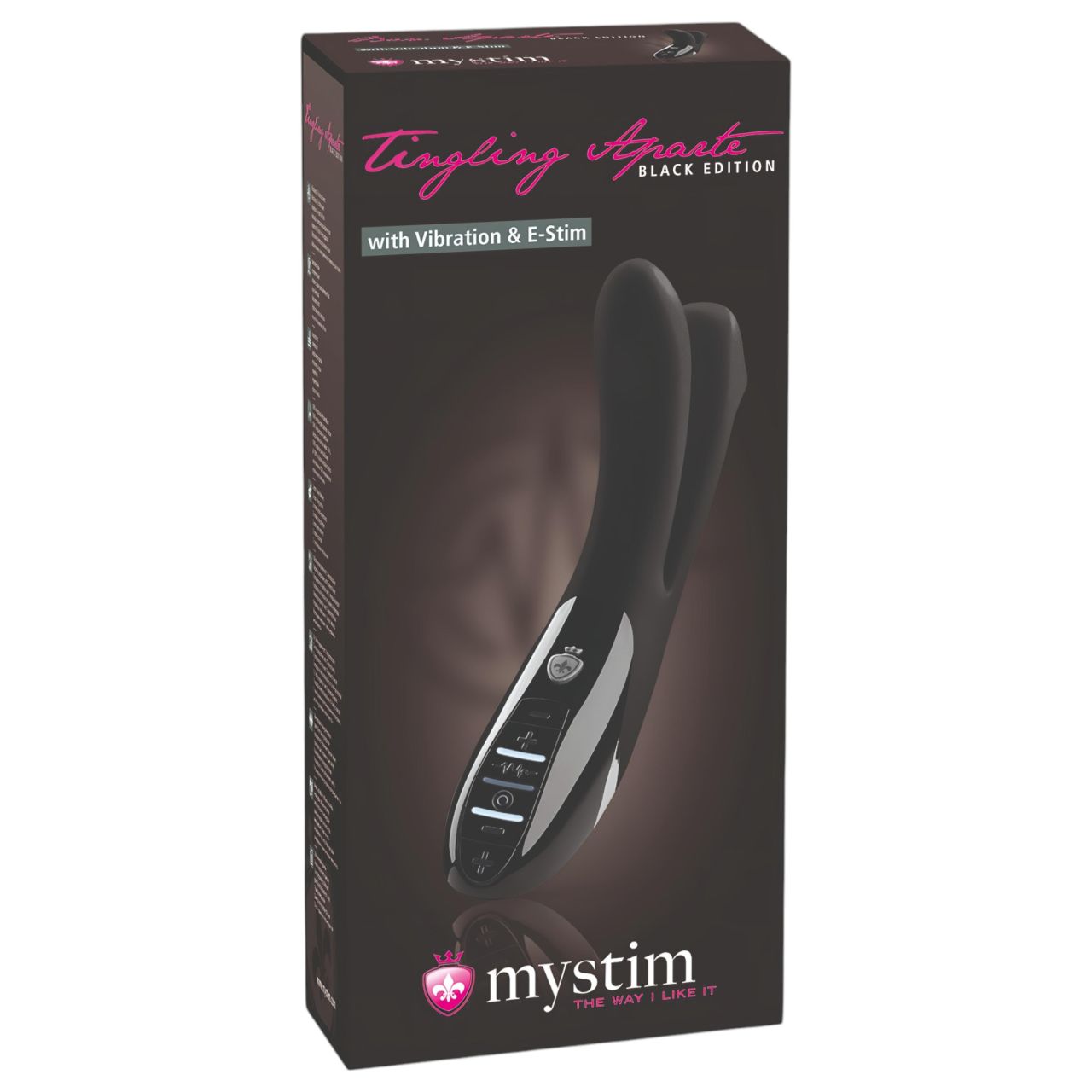 Mystim Tingling Aparte - elektro G-pont vibrátor (fekete) Mystim Tingling Aparte - elektro G-pont vibrátor (fekete)