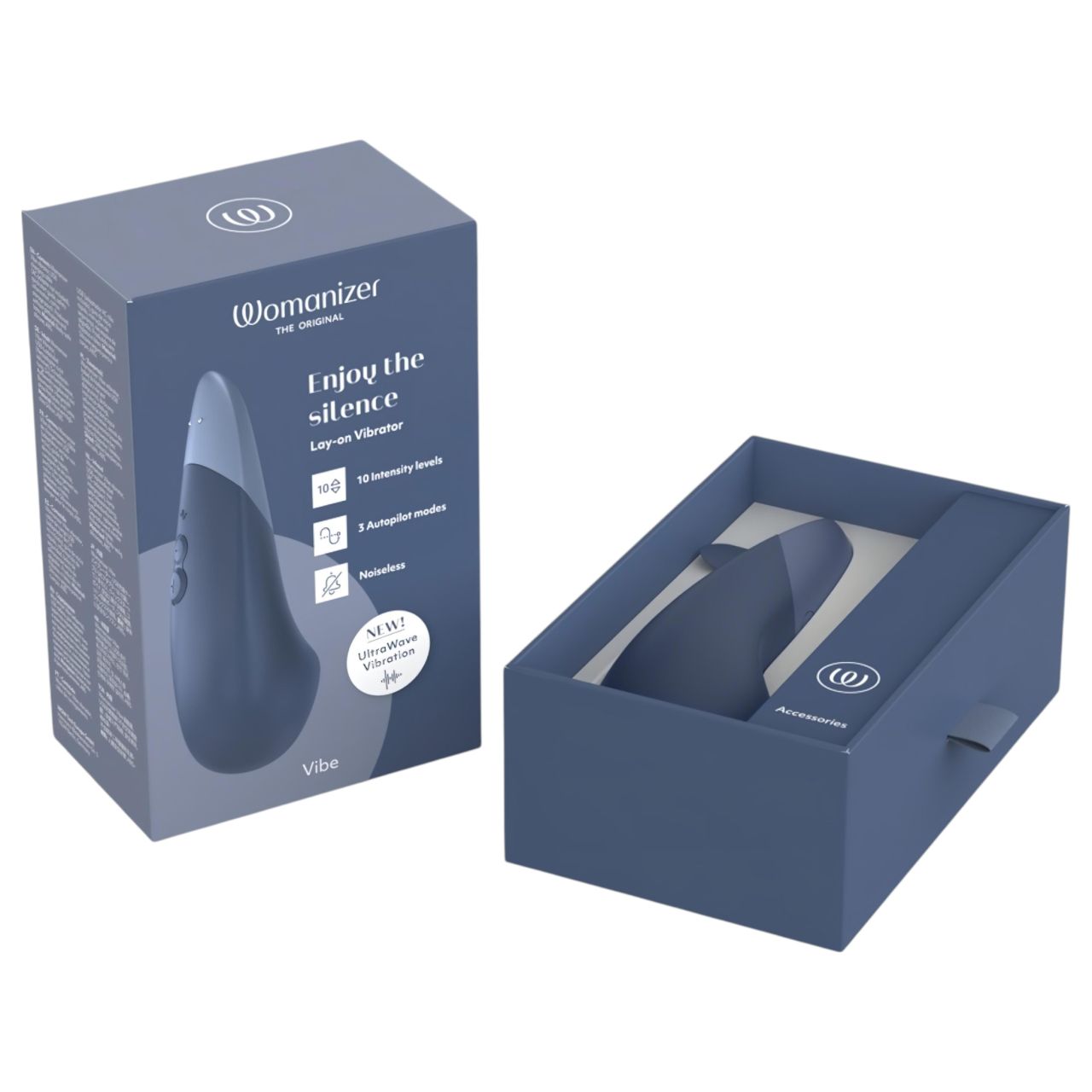 Womanizer Vibe - csikló vibrátor (kék) Womanizer Vibe - csikló vibrátor (kék)