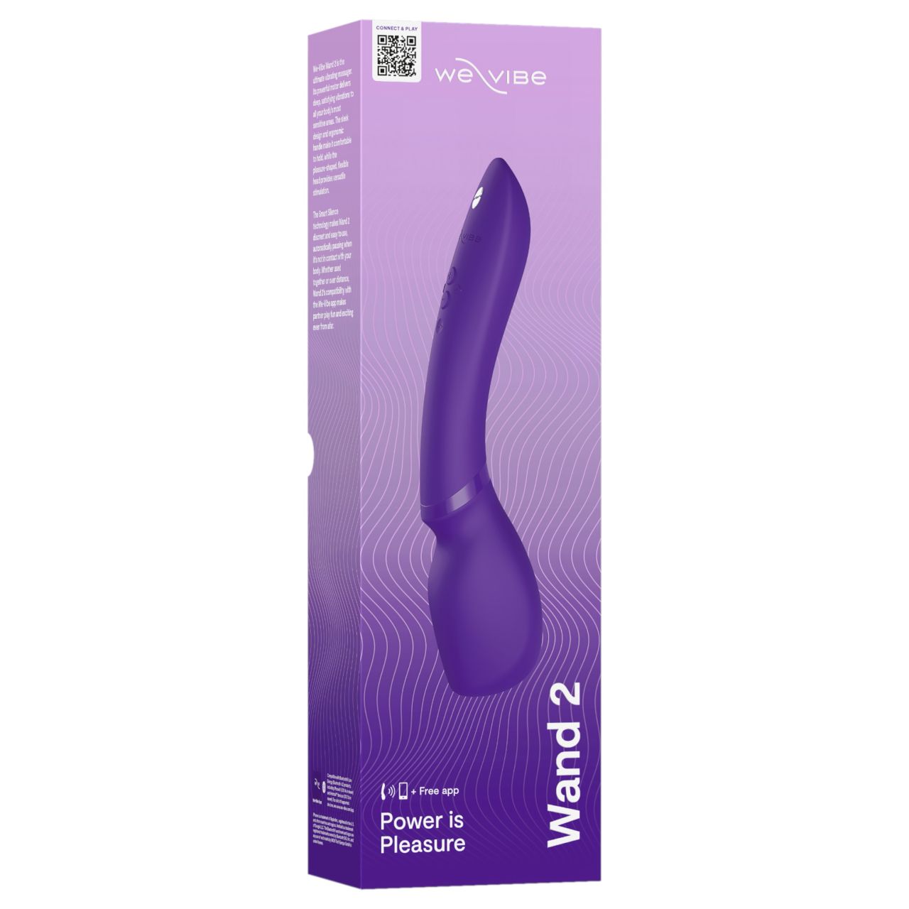 We-Vibe Wand 2 - okos masszírozó vibrátor We-Vibe Wand 2 - okos masszírozó vibrátor